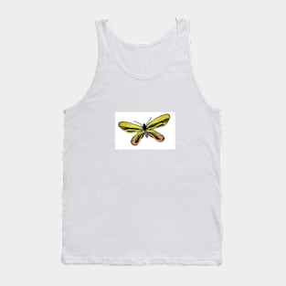 The yellow butterfly Tank Top